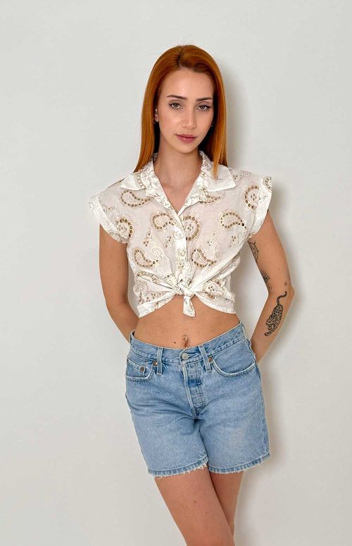 CROPPED SHIRT