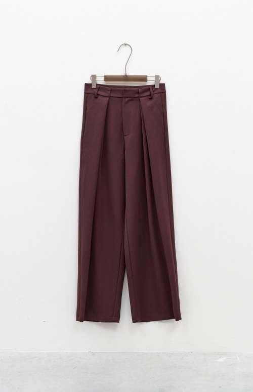 STRAIGHT LEG TROUSERS