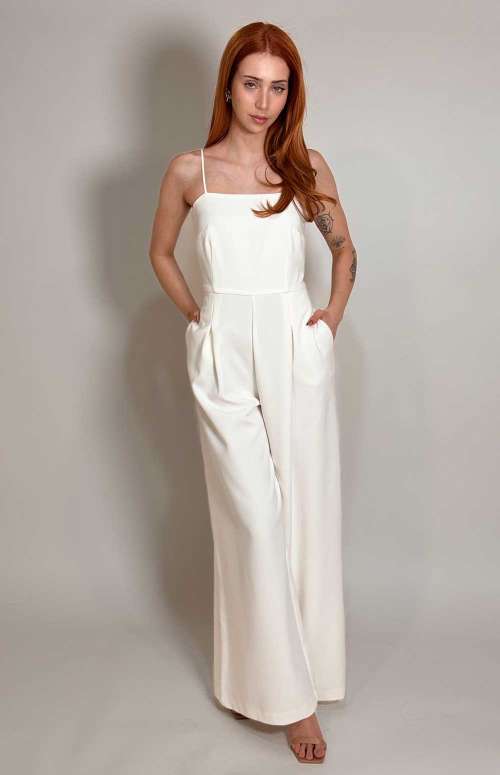 JUMPSUIT | WHITE