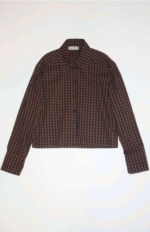 SHIRT OLIVE CHECK