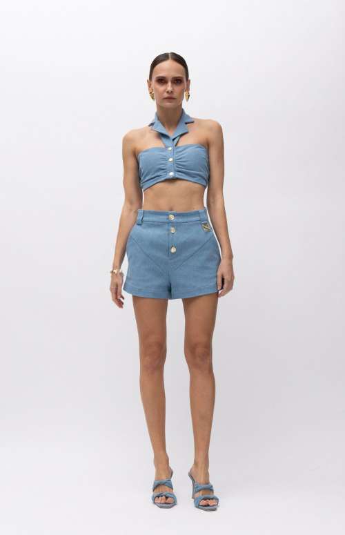 PITUKO DENIM SHORTS