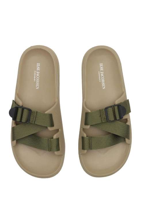 CHERIE SLIDER SANDAL | BEIGE