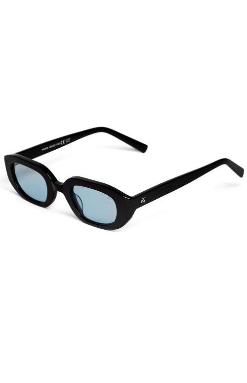 PARIS SUNGLASSES | BLACK/BLUE