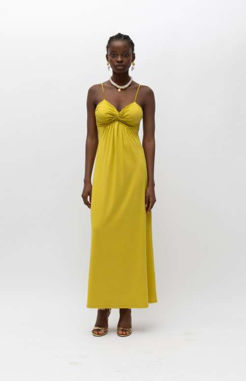 ANDES DRESS | MUSTARD