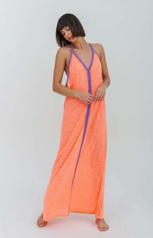 INCA SUNDRESS | CORAL