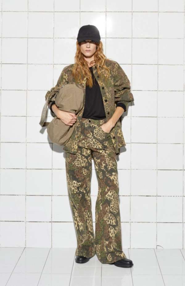 CAMOUFLAGE - ANIMAL PRINT TROUSERS