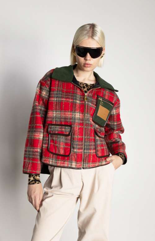 TONIA PLAID JACKET