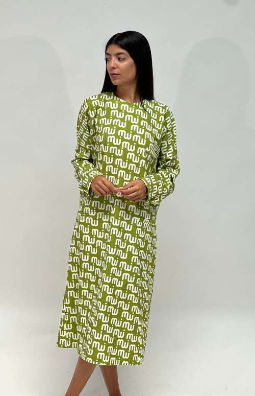 LONG DRESS WITH MW LOGO