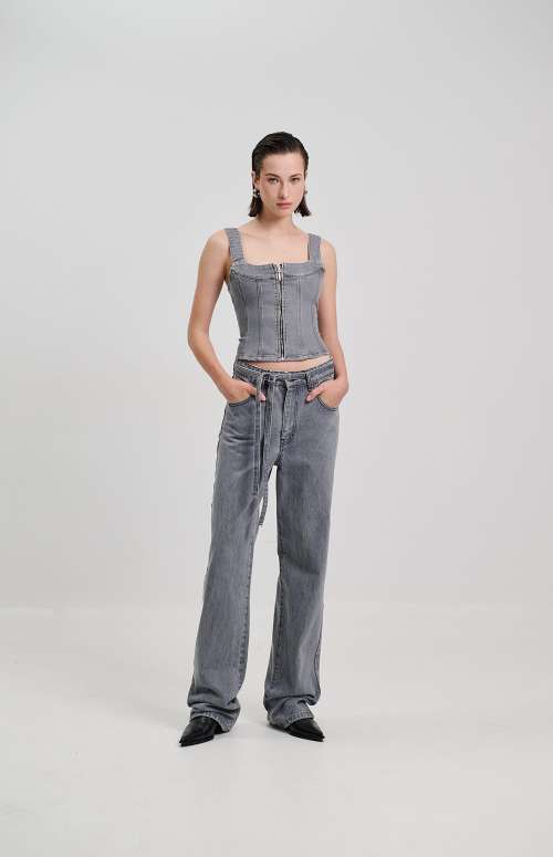 DENIM TROUSER BELT