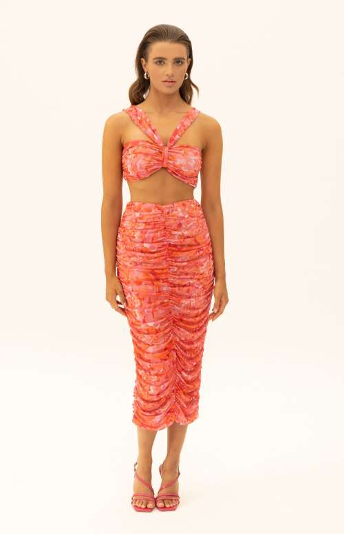 MESH PINK LEMONADE CO-ORD