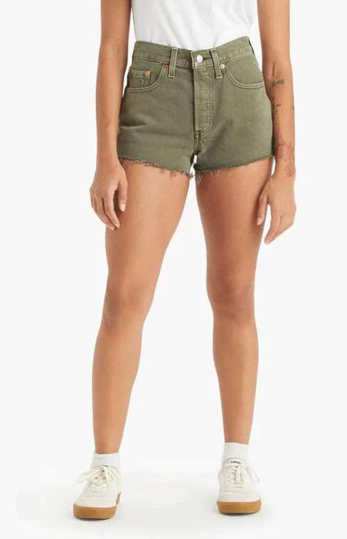 LEVI'S 501 ORIGINAL SHORT - DUSTY LICHEN