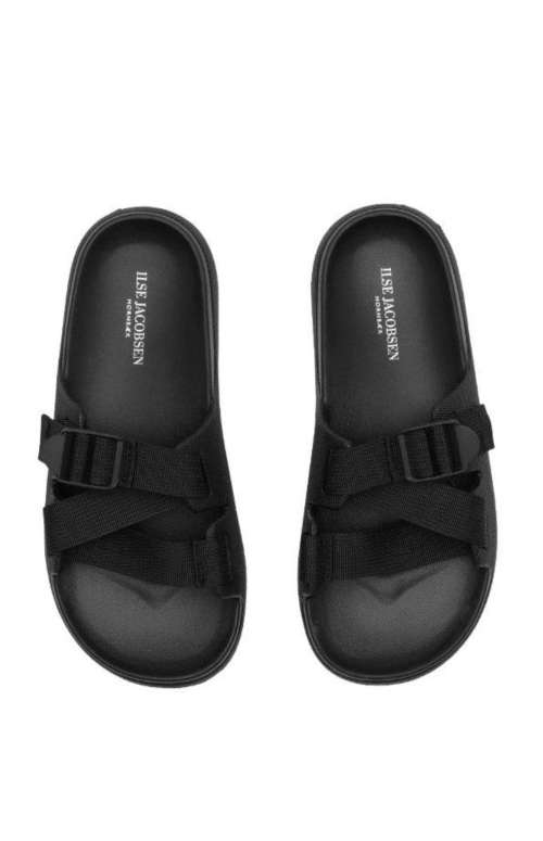 CHERIE SLIDER SANDAL | BLACK