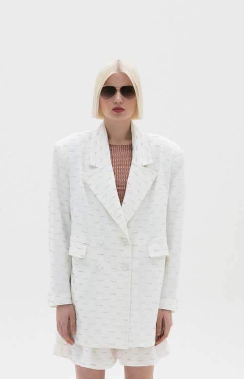 AMELIA BLAZER | WHITE