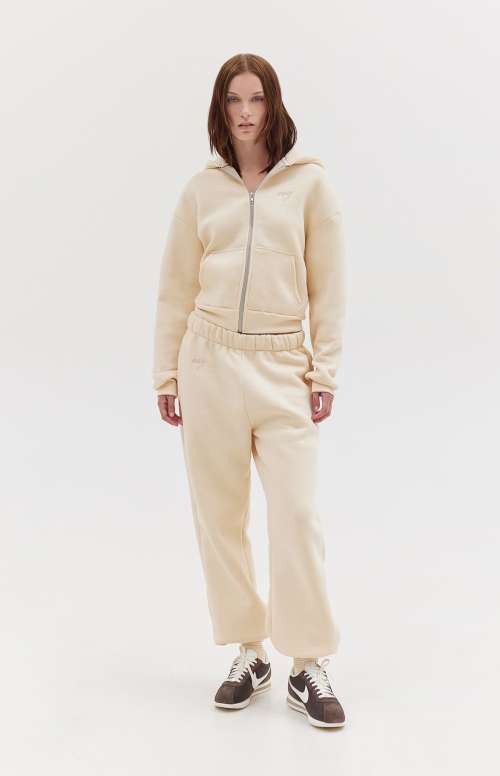 CO-ORD MABEL ZIP HOODIE TRACKSUIT | BUTTER