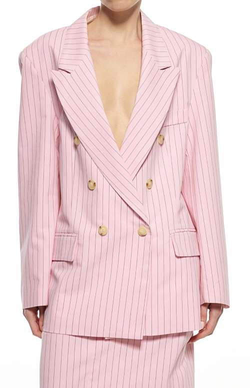 OVERSIZED PINSTRIPE BLAZER