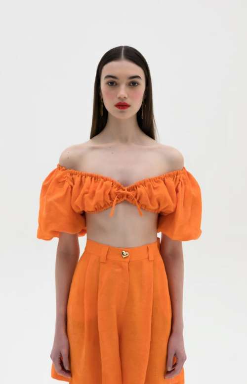 LARA TOP | ORANGE