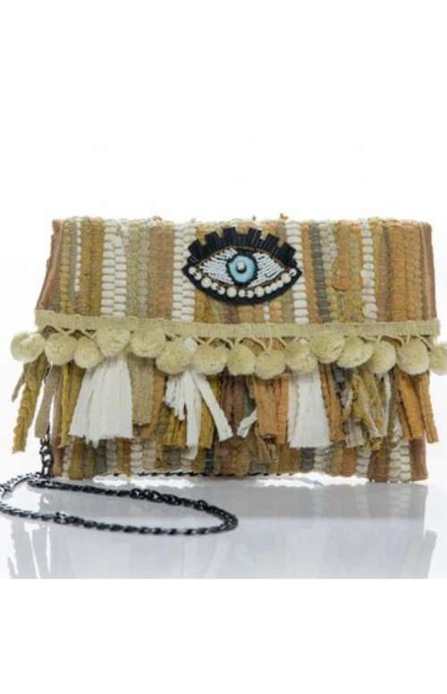 GIPSY CLUTCH FALBALA