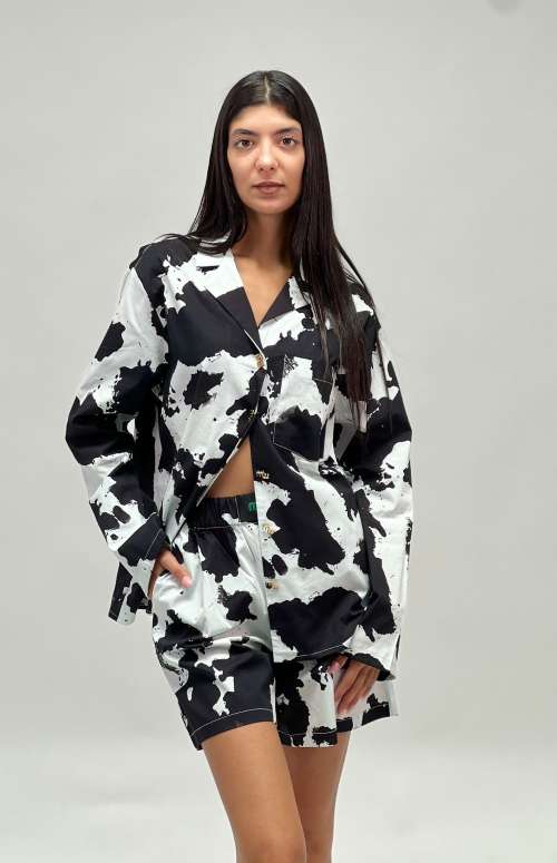 COW CO-ORD COTTON