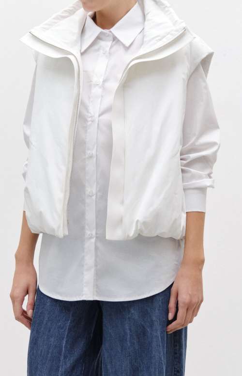 BOMBER VEST | WHITE