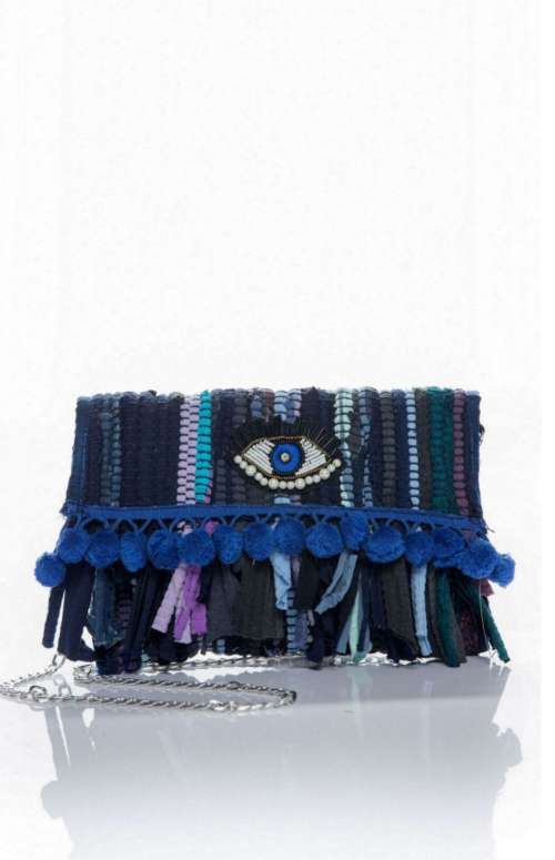 GIPSY CLUTCH FALBALA