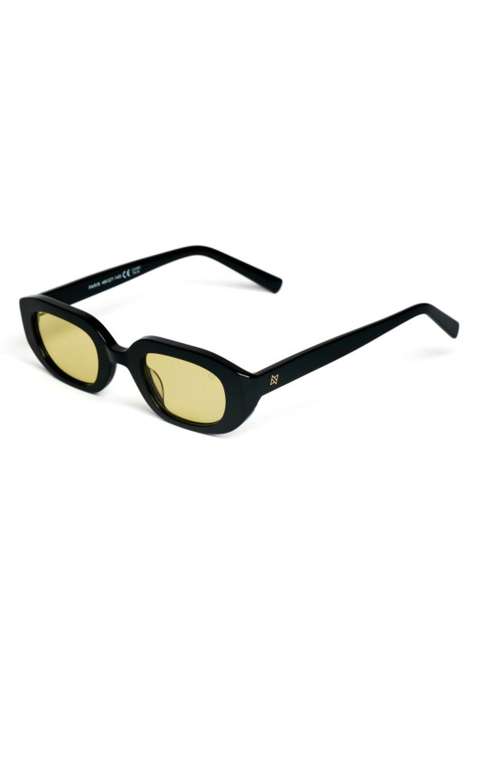 PARIS SUNGLASSES | BLACK/YELLOW