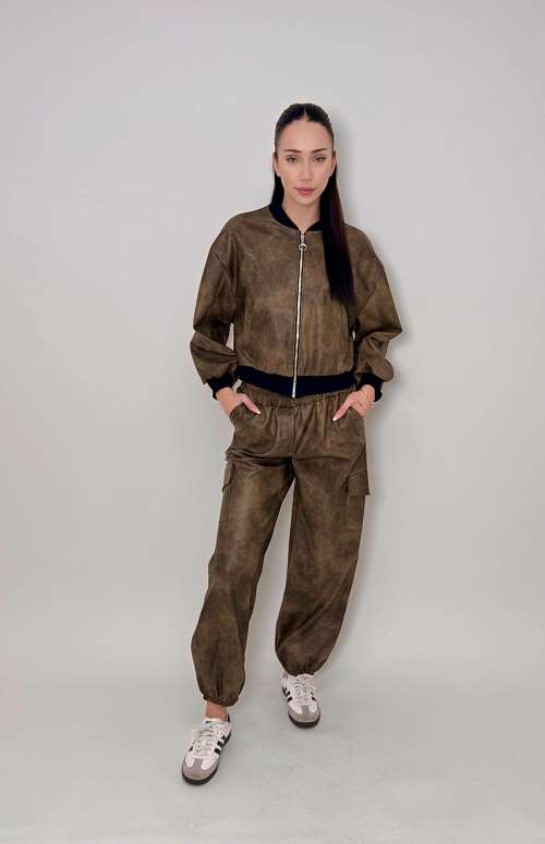 CO-ORD CARGO LEATHER-LIKE