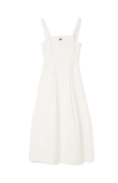 COTTON MIDI MW DRESS