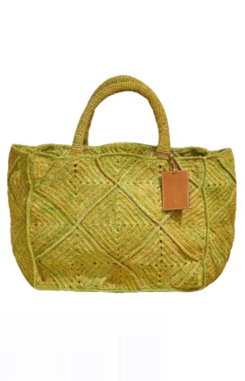 RAFFIA SUNSET BAG LARGE