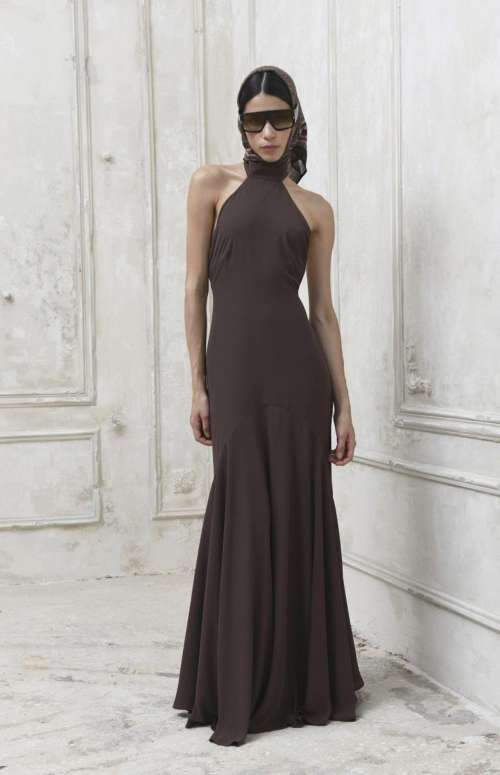 BROWNIE MAXI DRESS