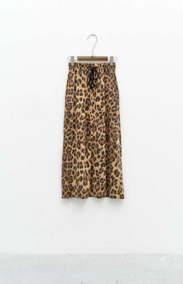 LEOPARD SKIRT