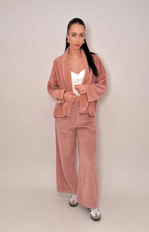 CORDUROY CO ORD | PINK